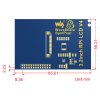 מסך מגע LCD 3.2" 320x240, ממשק RPi
