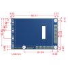 מסך מגע LCD 2.8" 320x240, ממשק RPi