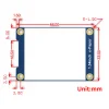 מסך E-Ink ל-3 צבעים (אדום, שחור, לבן) , גודל 1.54", רזולוציה 200x200
