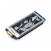 מסך E-Ink ל-2 צבעים, גודל 2.13", רזולוציה 250x122, ממשק RPi