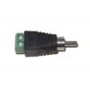 מתאם RCA זכר לטרמינל הברגה