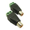 מתאם RCA נקבה לטרמינל הברגה