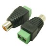 מתאם RCA נקבה לטרמינל הברגה
