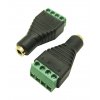 מתאם שקע אודיו TRRS 3.5mm לטרמינל הברגה