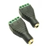 מתאם שקע אודיו TRRS 3.5mm לטרמינל הברגה