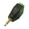 מתאם תקע אודיו TRRS 2.5mm לטרמינל הברגה