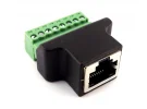 תמונה של מוצר מתאם RJ45 נקבה לטרמינל הברגה