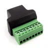 מתאם RJ45 נקבה לטרמינל הברגה
