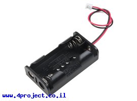 תמונה של מוצר בית סוללה - 2xAA עם מחבר JST-PH ל-micro:bit