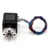 מנוע צעד 1036 צעדים, 42x42 מ"מ, 12V/2.8A