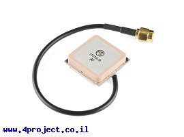 תמונה של מוצר אנטנה ל-GPS, חיבור SMA