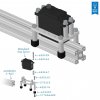 פרופיל X-Rail - אורך 7.50" (190.5 מ"מ)
