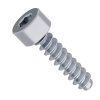 בורג אלן לפלסטיק M4x16mm - חבילה של 25