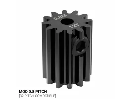 תמונה של מוצר גלגל שיניים MOD0.8 לציר 3 מ"מ עגול, פלדה - 12 שיניים