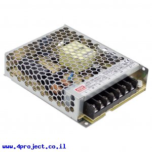 ספק כח ממותג 12V/8.5A - MEANWELL