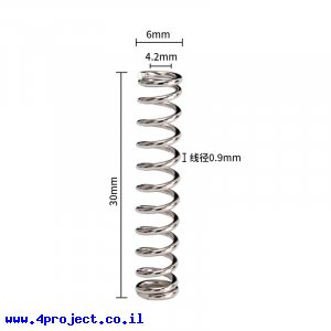 קפיץ 30/6 מ"מ