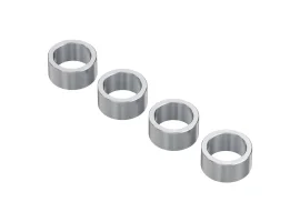 תמונה של מוצר ספייסר פלדה 6.0/8.0 מ"מ - אורך 4 מ"מ - חבילה של 4