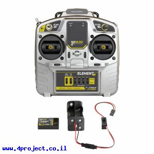 שלט רדיו 6 ערוצים, 2.4GHz, מצב עבודה 2, דגם Element-6