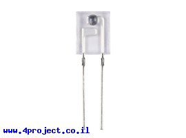 תמונה של מוצר חיישן אינפרה-אדום - PhotoTransistor, מבט צידי