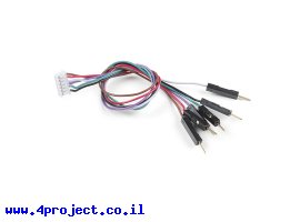 תמונה של מוצר מחבר JST-ZHR 6-pin לזכר Dupont