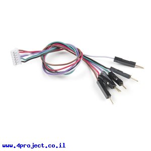 מחבר JST-ZHR 6-pin לזכר Dupont