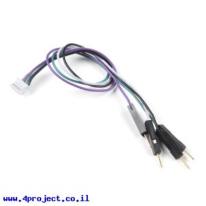 מחבר JST-ZHR 4-pin לזכר Dupont