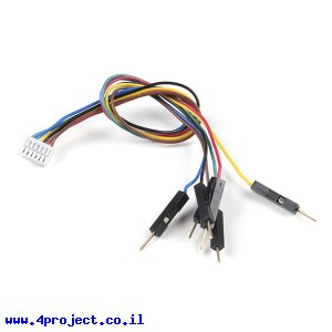מחבר JST-GH 6-pin לזכר Dupont