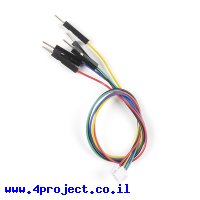 מחבר JST-GH 5-pin לזכר Dupont