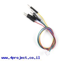 תמונה של מוצר מחבר JST-GH 5-pin לזכר Dupont