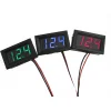 מד מתח 0-30VDC - תצוגה אדומה