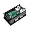 מד מתח/זרם עד 100VDC/10A - תצוגה אדומה/כחולה
