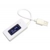 מד מתח/זרם/צריכה בחיבור USB