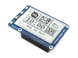 תמונה של מוצר מסך E-Ink ל-2 צבעים, גודל 2.7", רזולוציה 264x176, ממשק RPi