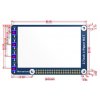 מסך E-Ink ל-2 צבעים, גודל 2.7", רזולוציה 264x176, ממשק RPi