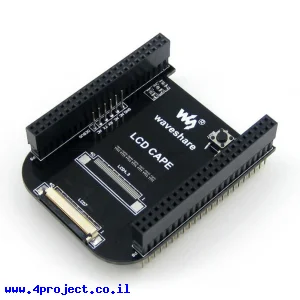 תוסף ל-BeagleBone - מתאם למסך LCD 7"