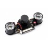 מצלמה לכרטיס Raspberry PI, ראית לילה - 5MP, שליטה על פילטר IR