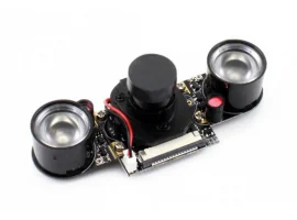 תמונה של מוצר מצלמה לכרטיס Raspberry PI, ראית לילה - 5MP, שליטה על פילטר IR