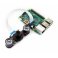 מצלמה לכרטיס Raspberry PI, ראית לילה - 5MP, שליטה על פילטר IR