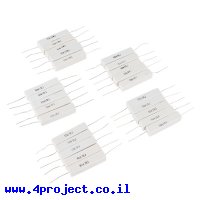 ערכה של 25 נגדים להספק של 10W