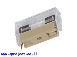 תמונה של מוצר בית פיוז 5x20 מ"מ עם מכסה שקוף נשלף