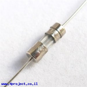 פיוז 3x10 מ"מ להלחמת PTH ל-6.3A/250V - פעולה מהירה