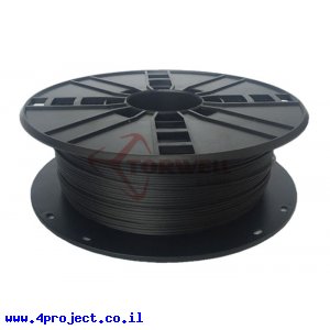 פלסטיק למדפסת תלת-מימד - PLA עם סיבי פחמן 1.75 מ"מ - 800 גרם