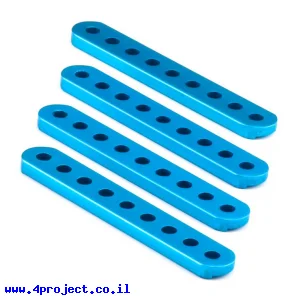 פרופיל אלומיניום 4x12 מ"מ - אורך 76 מ"מ