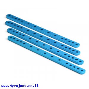 פרופיל אלומיניום 4x12 מ"מ - אורך 172 מ"מ