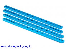 תמונה של מוצר פרופיל אלומיניום 4x12 מ"מ - אורך 204 מ"מ