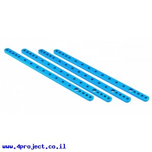 פרופיל אלומיניום 4x12 מ"מ - אורך 220 מ"מ - דגם L5