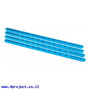 פרופיל אלומיניום 4x12 מ"מ - אורך 236 מ"מ
