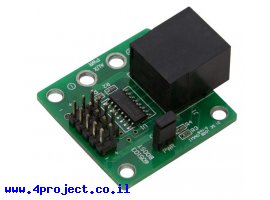 תמונה של מוצר כרטיס מאריך טווח לחיבור RJ45 - מקלט
