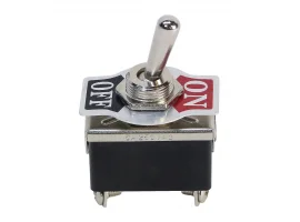 תמונה של מוצר מפסק מיתוג ON/OFF - DPST - 250V/10A