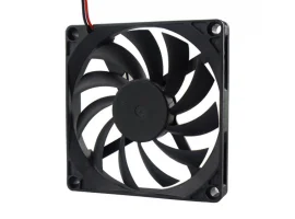 תמונה של מוצר מאוורר 80x80x10 מ"מ - 12V
